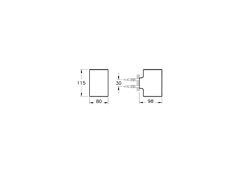 Стакан Vitra Nest Trendy A44613, хром Стакан Vitra Nest Trendy A44613, хром