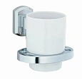 Стакан WasserKRAFT Oder K-3028C, керамика, хром Стакан WasserKRAFT Oder K-3028C, керамика, хром