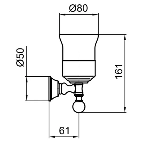 Стакан Webert Karenina KA500301065 Стакан Webert Karenina KA500301065
