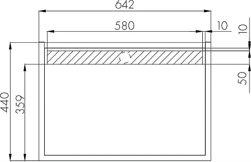 Столешница Aquaton Лофт Фабрик 65 дуб кантри 1A242903LTDY0 Столешница Aquaton Лофт Фабрик 65 дуб кантри 1A242903LTDY0