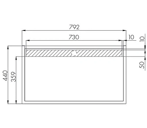 Столешница Aquaton Лофт Фабрик 80 дуб эндгрейн 1A243003LTDU0 Столешница Aquaton Лофт Фабрик 80 дуб эндгрейн 1A243003LTDU0