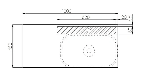 Столешница Aquaton Мишель 100 дуб эндгрейн ЛДСП 1A253103MIX40 Столешница Aquaton Мишель 100 дуб эндгрейн ЛДСП 1A253103MIX40