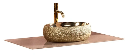 Столешница Armadi Art 853-100-CP Lucido стекло 100см прямая капучино Lucido Столешница Armadi Art 853-100-CP Lucido стекло 100см прямая капучино Lucido