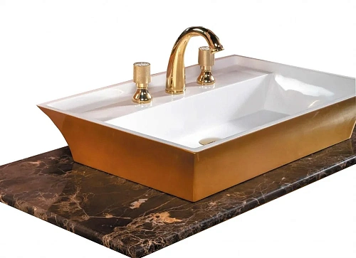 Столешница Armadi Art 857-081-ED LV6 мрамор под LV-6 чашу Emperador Dark 81см Столешница Armadi Art 857-081-ED LV6 мрамор под LV-6 чашу Emperador Dark 81см