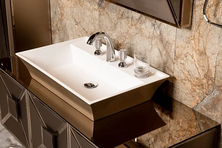 Столешница Armadi Art Fiaba 121, бронзированное зеркало T23-3026-121 Столешница Armadi Art Fiaba 121, бронзированное зеркало T23-3026-121