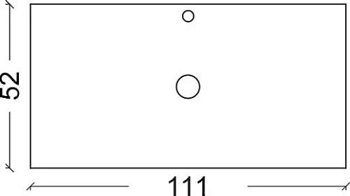 Столешница Armadi Art Neoart Calacatta 877-110 прямая 111x52см Столешница Armadi Art Neoart Calacatta 877-110 прямая 111x52см