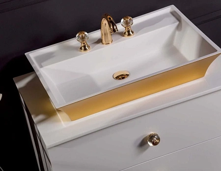 Столешница Armadi Art NeoArt Solid Glass 851-080 белая прямая 81x52см Столешница Armadi Art NeoArt Solid Glass 851-080 белая прямая 81x52см