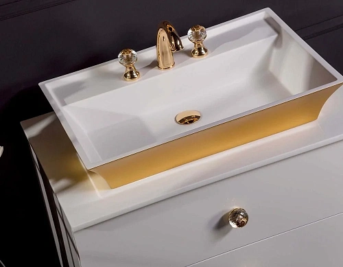 Столешница Armadi Art NeoArt Solid Glass 851-080 белая прямая 81x52см Столешница Armadi Art NeoArt Solid Glass 851-080 белая прямая 81x52см