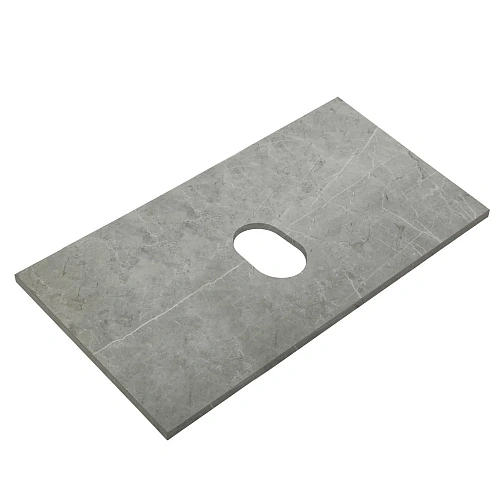 Столешница BelBagno KEP-80-MGL-W0 Marmo Grigio Lucido 800x460 керамогранит Столешница BelBagno KEP-80-MGL-W0 Marmo Grigio Lucido 800x460 керамогранит