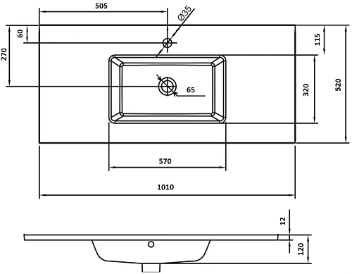 Столешница Boheme Lucido стекло 100см Насыщенный Синий 852-100-BL Столешница Boheme Lucido стекло 100см Насыщенный Синий 852-100-BL