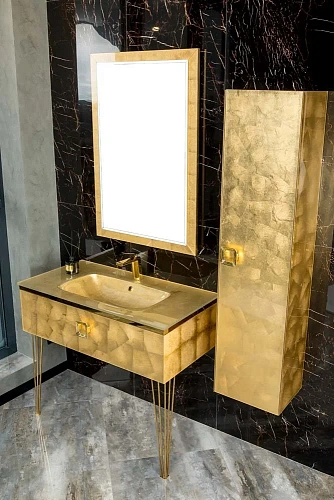 Столешница Boheme Lucido стекло 80 Поталь 852-080-Foil Столешница Boheme Lucido стекло 80 Поталь 852-080-Foil