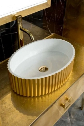 Столешница Boheme Lucido стекло 80 см прямая Поталь 853-080-Foil Столешница Boheme Lucido стекло 80 см прямая Поталь 853-080-Foil