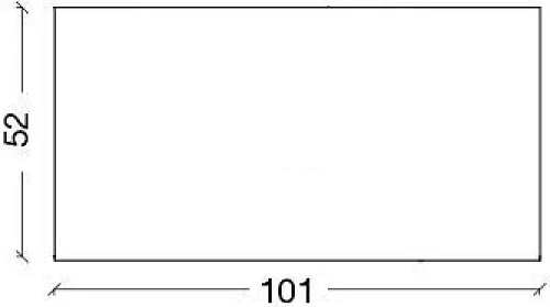 Столешница Boheme мрамор 101см Bianca Carrera 857-101-BC Столешница Boheme мрамор 101см Bianca Carrera 857-101-BC