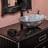 Столешница Boheme мрамор 81см Nero Marquina 857-081-NM Столешница Boheme мрамор 81см Nero Marquina 857-081-NM