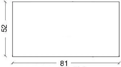 Столешница Boheme мрамор 81см Nero Marquina 857-081-NM Столешница Boheme мрамор 81см Nero Marquina 857-081-NM