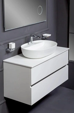 Столешница Boheme прямая белая 100 VALLESSI 840-100-W Столешница Boheme прямая белая 100 VALLESSI 840-100-W