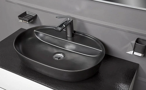 Столешница Boheme прямая черная 100 VALLESSI 840-100-А Столешница Boheme прямая черная 100 VALLESSI 840-100-А