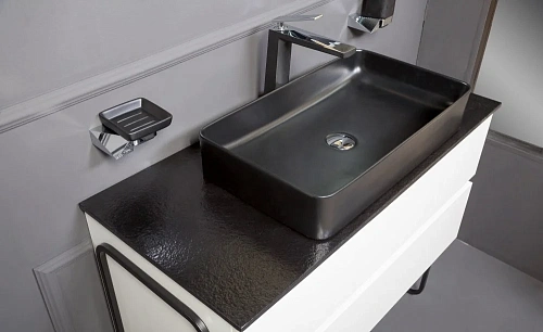 Столешница Boheme прямая черная 80 VALLESSI 840-080-А Столешница Boheme прямая черная 80 VALLESSI 840-080-А