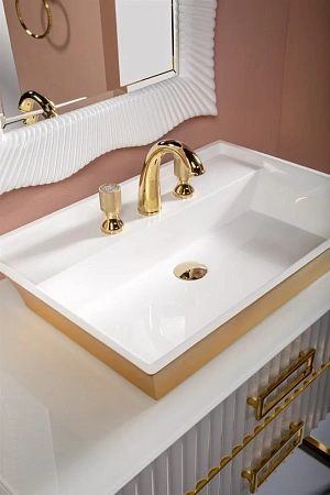 Столешница Boheme стекло 100см прямая БЕЛАЯ 853-100-WH Столешница Boheme стекло 100см прямая БЕЛАЯ 853-100-WH