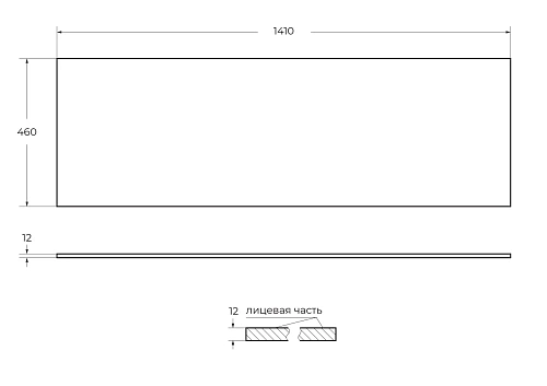 Столешница CEZARES BELLAGIO 50187 Bianco 1410x460 искусственный камень solid surface Столешница CEZARES BELLAGIO 50187 Bianco 1410x460 искусственный камень solid surface