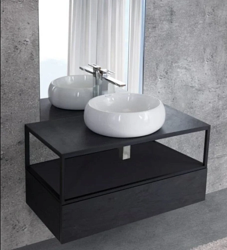 Столешница CEZARES CADRO-90-HPL-NRM 460x900 мм Столешница CEZARES CADRO-90-HPL-NRM 460x900 мм