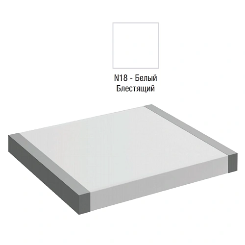 Столешница Jacob Delafon Parallel 120х52 см, белый, из ДСП EB50-1200-N18 Столешница Jacob Delafon Parallel 120х52 см, белый, из ДСП EB50-1200-N18