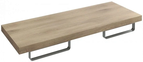 Столешница Jacob Delafon Parallel 142х52 см, квебекский дуб, из МДФ EB51-1420-E10 Столешница Jacob Delafon Parallel 142х52 см, квебекский дуб, из МДФ EB51-1420-E10