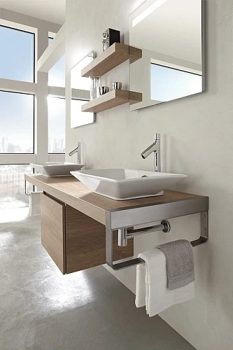 Столешница Jacob Delafon Parallel EB50-1200-E10 квебекский дуб 120 см Столешница Jacob Delafon Parallel EB50-1200-E10 квебекский дуб 120 см