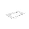 Столешница Kerama Marazzi Монте Тиберио 80, серое PL2.SG507100R\80 Столешница Kerama Marazzi Монте Тиберио 80, серое PL2.SG507100R\80
