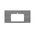 Столешница Kerama Marazzi Про Дабл 100, серое PL2.DD500600R\100 Столешница Kerama Marazzi Про Дабл 100, серое PL2.DD500600R\100