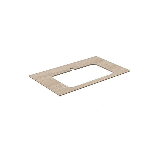 Столешница Kerama Marazzi Риальто 80, бежевое PL2.SG560400R\80 Столешница Kerama Marazzi Риальто 80, бежевое PL2.SG560400R\80
