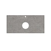 Столешница Kerama Marazzi Фондамента 100, серое PL1.DL500900R\100