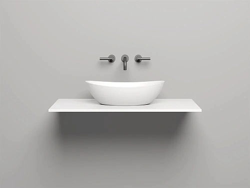 Столешница Salini Costa 1000х500 в цвете по RAL 200122MF S-Stone Столешница Salini Costa 1000х500 в цвете по RAL 200122MF S-Stone