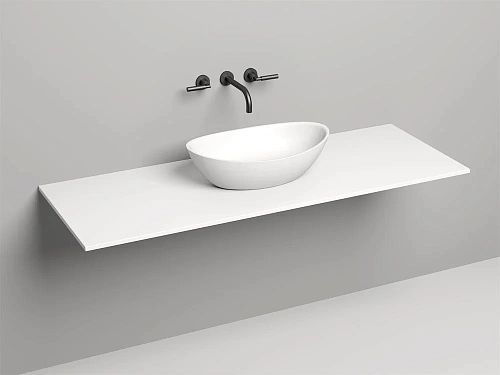 Столешница Salini Costa 1500х500 в цвете по RAL 200124MF S-Stone Столешница Salini Costa 1500х500 в цвете по RAL 200124MF S-Stone