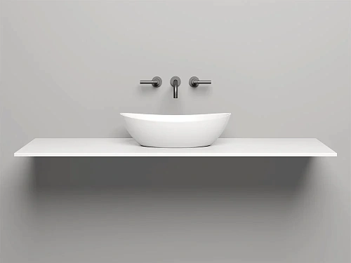 Столешница Salini Costa 1500х500 в цвете по RAL 200124MF S-Stone Столешница Salini Costa 1500х500 в цвете по RAL 200124MF S-Stone