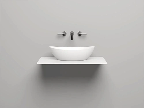 Столешница Salini Costa 800х500 в цвете по RAL 200121MF S-Stone Столешница Salini Costa 800х500 в цвете по RAL 200121MF S-Stone