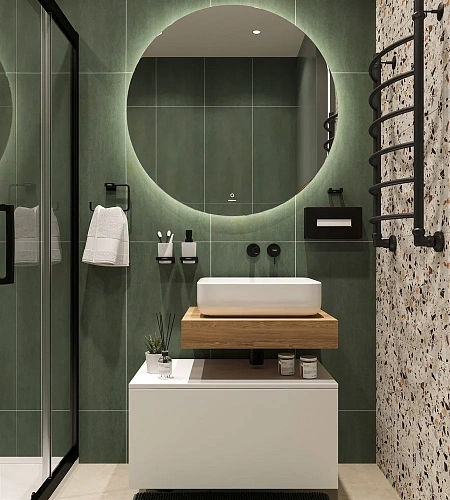 Столешница STWORKI Ольборг 60 дуб французский, без отверстий, с тумбой 80, с раковиной STWORKI Soul 488968 Столешница STWORKI Ольборг 60 дуб французский, без отверстий, с тумбой 80, с раковиной STWORKI Soul 488968