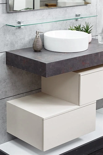 Столешница Velvex Unit 120, подземный чугун st.UNI.120-629 Столешница Velvex Unit 120, подземный чугун st.UNI.120-629