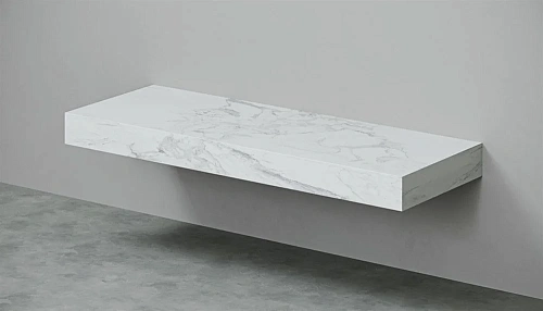 Столешница Velvex Unit 140, белый мрамор st.UNI.140-630 Столешница Velvex Unit 140, белый мрамор st.UNI.140-630