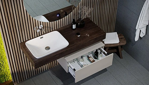 Столешница Velvex Unit 140, дуб французский st.UNI.140-67 Столешница Velvex Unit 140, дуб французский st.UNI.140-67