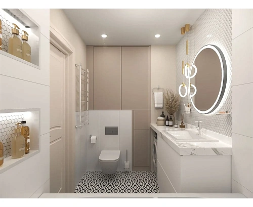 Столешница Velvex Unit 190, белый мрамор st.UNI.190-630 Столешница Velvex Unit 190, белый мрамор st.UNI.190-630