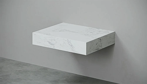 Столешница Velvex Unit 60, белый мрамор st.UNI.60-630 Столешница Velvex Unit 60, белый мрамор st.UNI.60-630