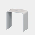 Стул для душа Taliente Sgabello белый TA-STOOL41-blanco Стул для душа Taliente Sgabello белый TA-STOOL41-blanco