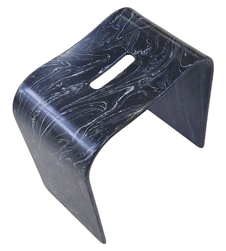 Стул для душа Teso azaro Sella Marmore TAS03 из искусственного камня, мрамор Стул для душа Teso azaro Sella Marmore TAS03 из искусственного камня, мрамор