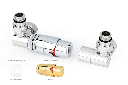 Терморегулятор Сунержа 3D левый G 1/2 НР х G 3/4 НГ (набор) 30-1421-6207 Матовый белый Терморегулятор Сунержа 3D левый G 1/2 НР х G 3/4 НГ (набор) 30-1421-6207 Матовый белый