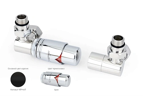 Терморегулятор Сунержа 3D левый G 1/2 НР х G 3/4 НГ (набор) 31-1421-6203 Матовый черный Терморегулятор Сунержа 3D левый G 1/2 НР х G 3/4 НГ (набор) 31-1421-6203 Матовый черный