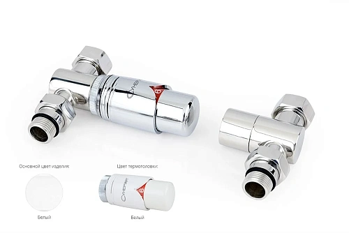 Терморегулятор Сунержа прямой G 1/2 НР х G 3/4 НГ (набор) 12-1420-6202 Белый Терморегулятор Сунержа прямой G 1/2 НР х G 3/4 НГ (набор) 12-1420-6202 Белый