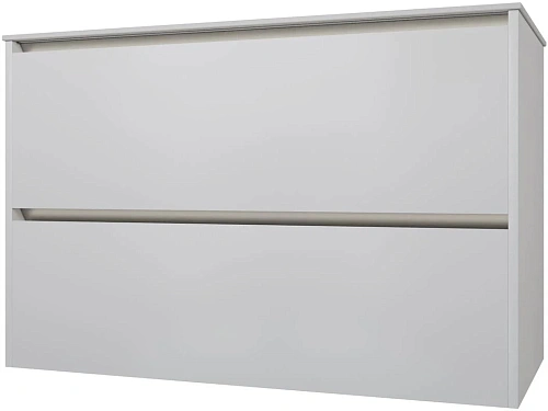 Тумба под раковину Allen Brau Activity 100 1.34006.WM белый матовый/черный брашированный Тумба под раковину Allen Brau Activity 100 1.34006.WM белый матовый/черный брашированный