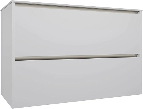 Тумба под раковину Allen Brau Activity 100 1.34006.WM белый матовый/черный брашированный Тумба под раковину Allen Brau Activity 100 1.34006.WM белый матовый/черный брашированный