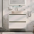 Тумба под раковину Allen Brau Activity 120 1.34007.WM белый матовый/черный брашированный Тумба под раковину Allen Brau Activity 120 1.34007.WM белый матовый/черный брашированный